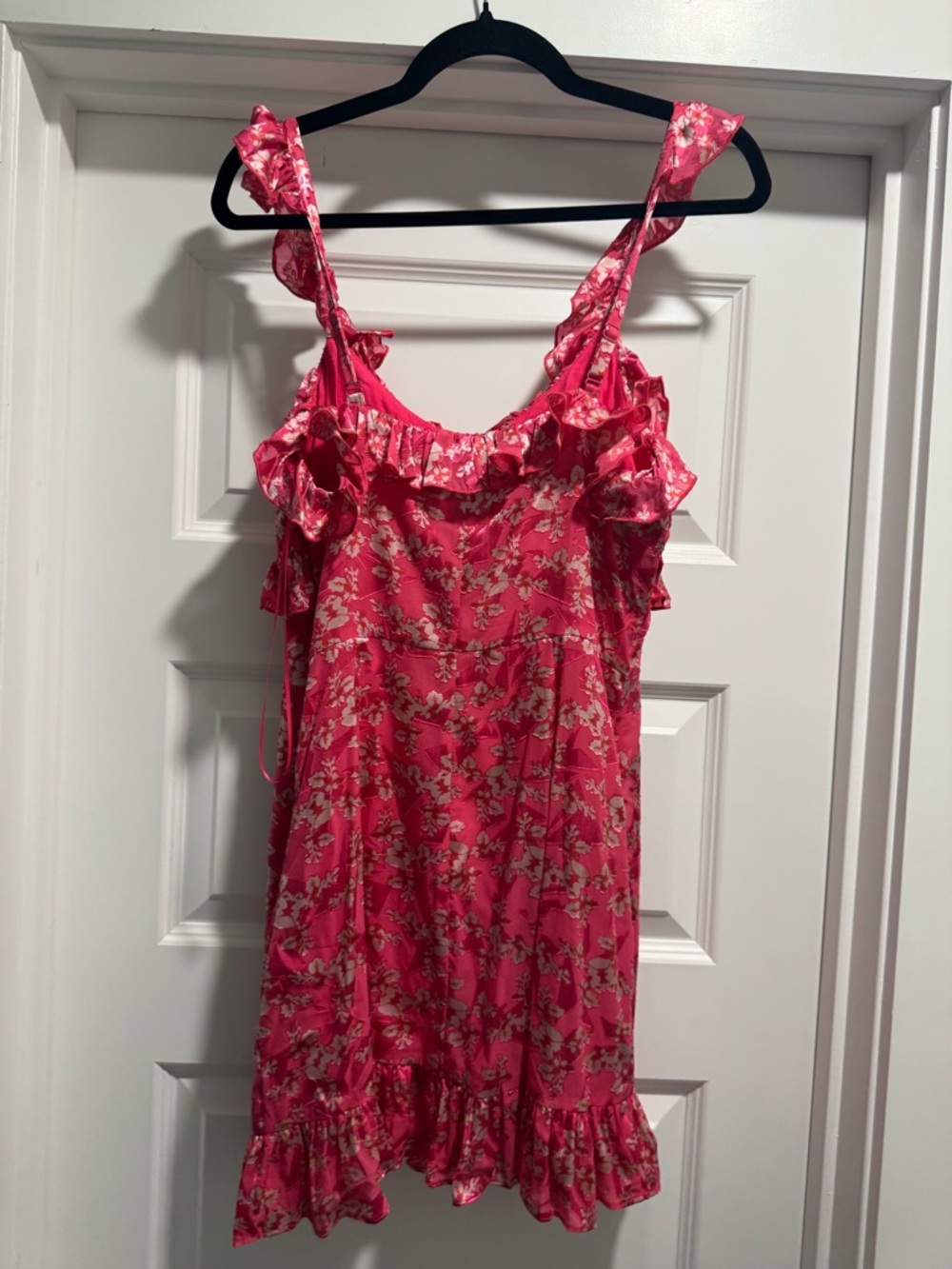 French Connection Ruffle Cocktail Dress - Picture 2 of 5